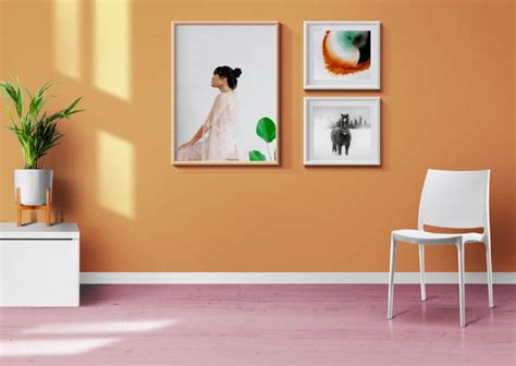60 Free Realistic Poster And Frame Mock Ups For Graphic