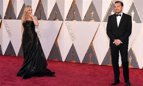Oscars 2016 Leonardo Dicaprio Reunited With His Homegirl Kate Winslet Foto 1