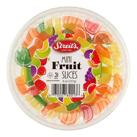 Streits Passover Fruit Slices Mini 8 Oz