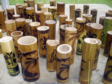 Cara Membuat Kerajinan Dari Bambu Pmn Indonesia
