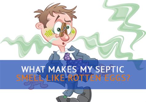 Use your nose to determine which one—it could be the drain of a toilet, sink, tub or shower. Sewer Gas Can Make A Septic Smell Like Rotten Eggs