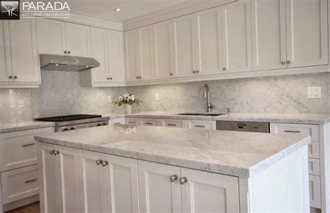 Between your backsplash and your granite countertop, this wonderful natural stone will have a significant presence. white princess quartzite backsplash | full height quartz ...