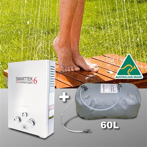 5 folding portable solar shower bag camping shower bag for outdoor beach. Portable Shower Camping - Gas Hot Water Heater & 60L Water ...