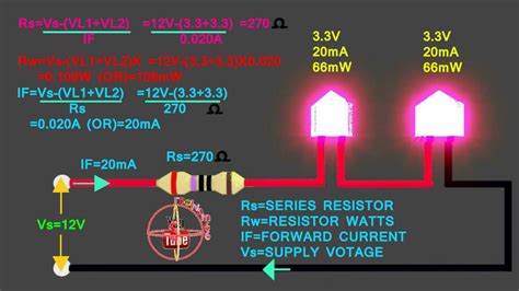 33v And33v Led How To Connect 12v Series Circuit How To Calculate Led