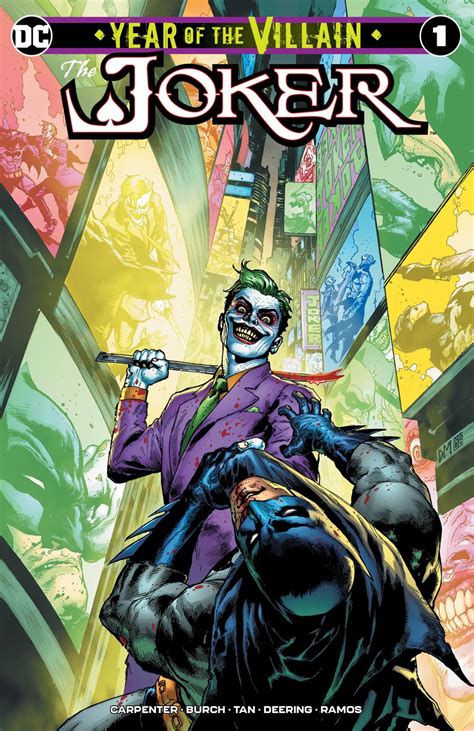 Joker Year Of The Villain 1 Midtown Exclusive Doug Mahnke Variant Cover