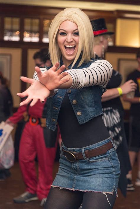 Sith Vegeta On Twitter Número 18 Android 18 Cosplay Dbz Part03