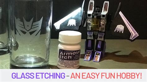 Glass Etching Is So Easy And Cheap Cricut Armour Etch Youtube