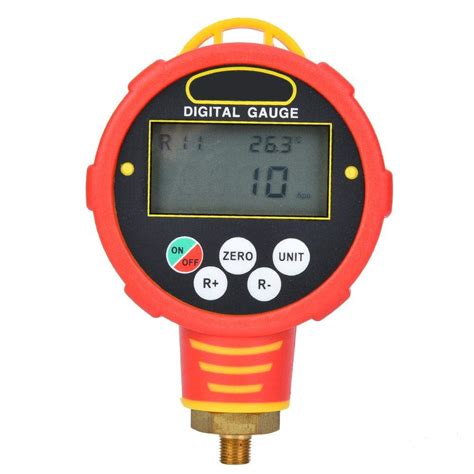 Digital Pressure Gauge High Pressure Water Pressure Gauge With 18