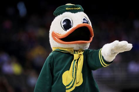 16 March Madness Mascots Ranked By Randomness March Madness Oregon Ducks Mascot