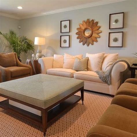 See more ideas about farmhouse decor, farm house living room, farmhouse tabletop. Behind The Couch Wall Decor Like Arrangement Of Art White Couch Wall Paint Color Family And ...
