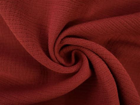 Designer Wool Novelty Double Crepe In Auburn Bandj Fabrics