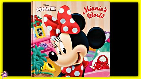 Disney Minnie Mouse Minnies World Read Aloud Storybook For Kids