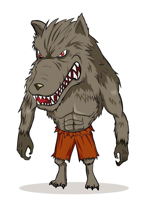 Werewolf Vector Clipart Illustrations Werewolf Clip Art Diy The Best Porn Website