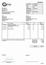 Photos of Quotation Invoice Delivery Order