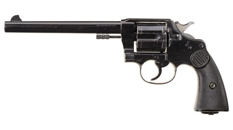 Colt New Service Double Action Revolver In 45 Long Colt Rock Island
