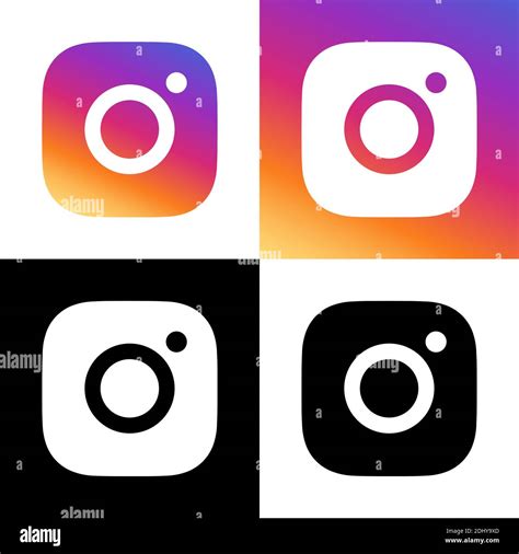 Instagram Logo Or Stock Vector Images Alamy