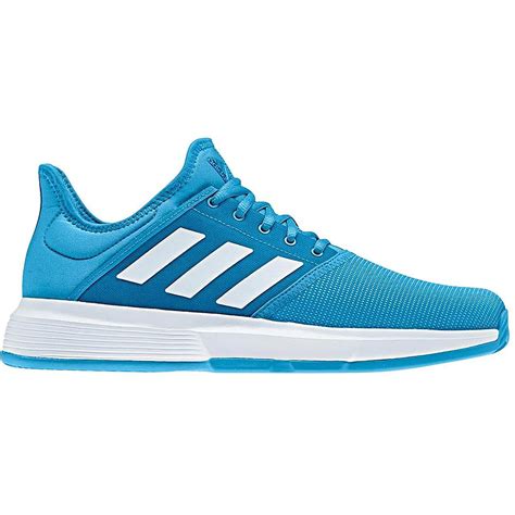 Adidas Mens Gamecourt Tennis Shoes Blue