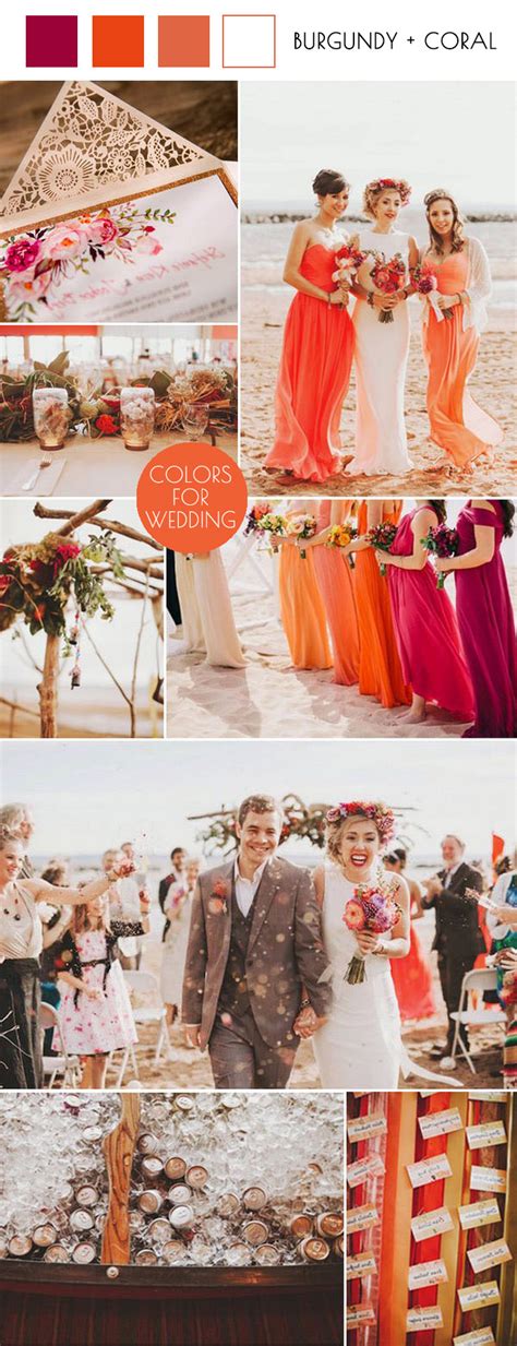 🌺🌴 Top 10 Beach Wedding Colors For 2023 Colorsforwedding