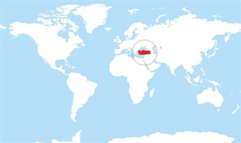 Where Is Turkey Located On The World Map