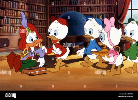 Ducktales La PelÍcula Tesoro De La LÁmpara Perdida Genie Huey Dewey