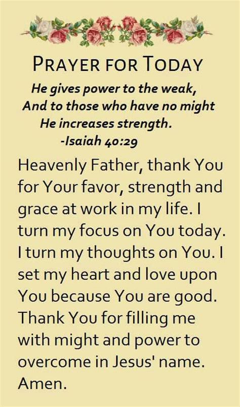 We did not find results for: Prayer for today, Prayers of encouragement, Inspirational ...
