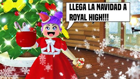 🎄celebrando La Navidad En Royale High Roblox Youtube