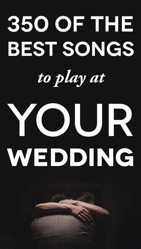 The 400 Best Wedding Songs for Every Part Of Your Day | APW | Best