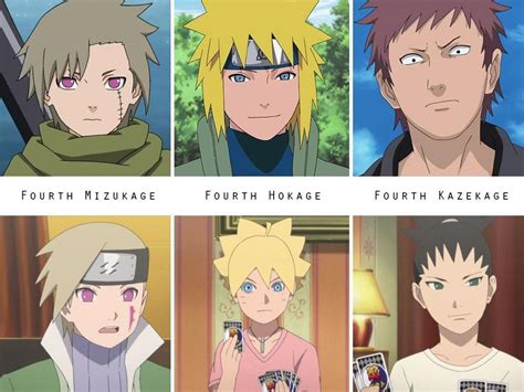 Its Funny How All Their Grandfathers Are 4th Kages Sarada E Boruto