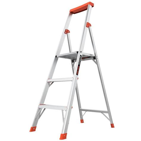 Shop Little Giant Ladders 5 Ft Aluminum 300 Lb Type Ia Step Ladder At