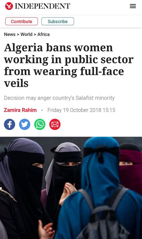 Thread On How Different Musiim Countries Have Banned Hijab And Veils When Our Supreme Court
