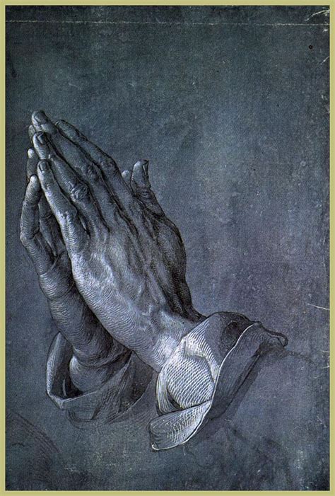 Albrecht Durer Praying Hands Jesus Christ Apostle Fine Art 8x10 Canvas