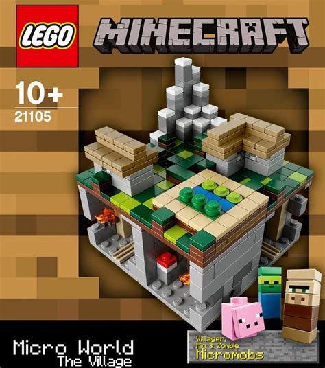 3 Sets Lego Cuusoo Minecraft Original 21102 The Nether 21105 And The