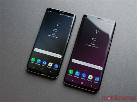 Samsung Galaxy S9 And Galaxy S9 Review Standing Firm