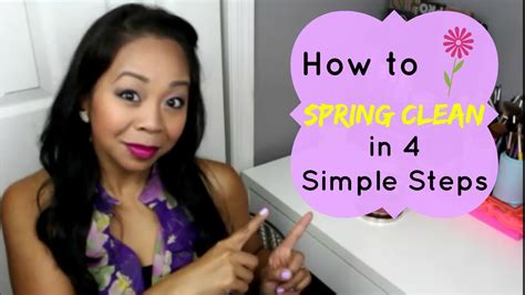How To Spring Clean In 4 Simple Steps Mommytipsbycole