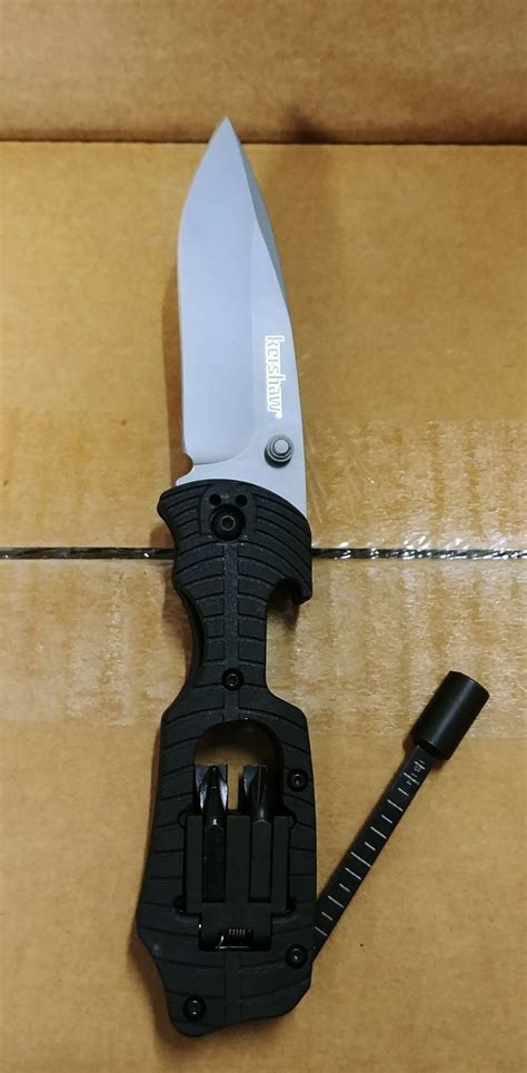 Kershaw Select Fire Multi Function Folding Knife Knife Railroad