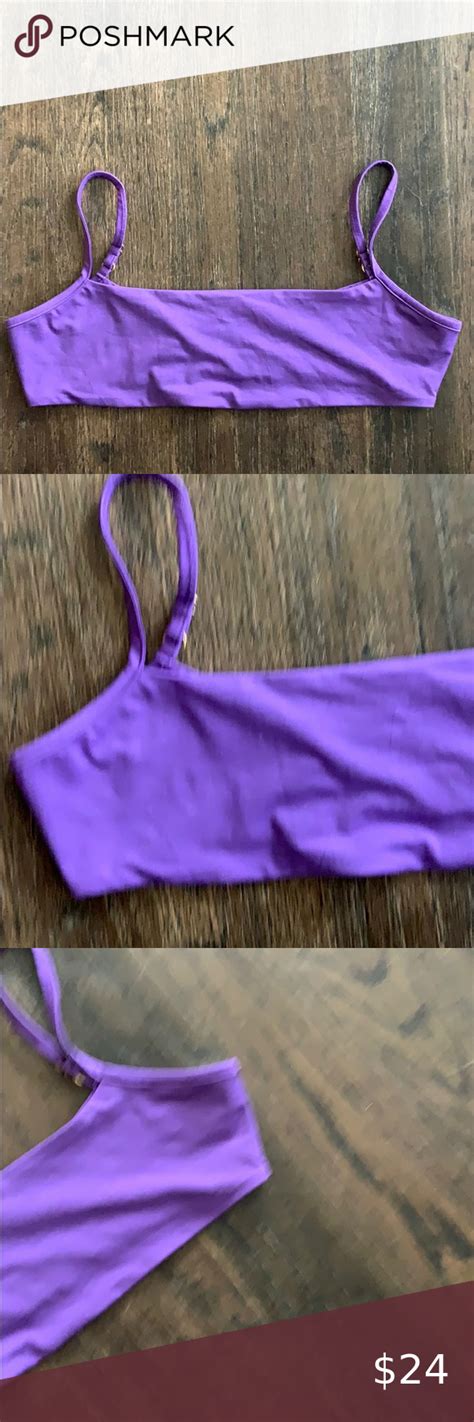 Oh Polly Swim Purple Bikini Top Bikini Tops Bikinis Purple Bikini