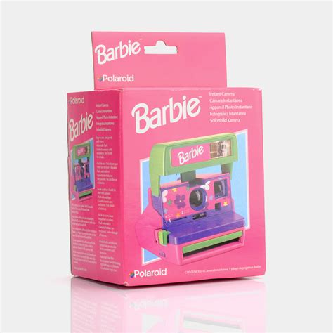 Polaroid 600 90s Barbie Instant Film Camera New In Box Retrospekt