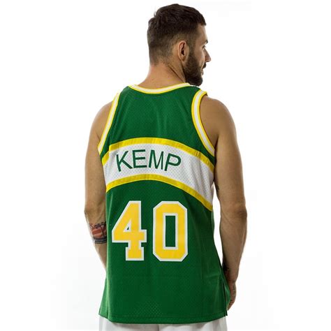 Mitchell And Ness Swingman Jersey Seatlle Supersonics Shawn Kemp 1994