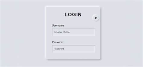 How To Create A Popup Login Form Using Only Css And Html