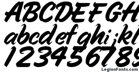 Handy Regular Font Download Free Legionfonts