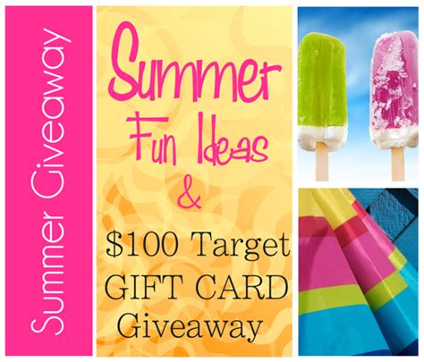 Giveaways are always a good idea to increase your brand awareness, sales and to attract new customers. {Style with Cents}: $100 Target Gift Card Summer GIVEAWAY ...