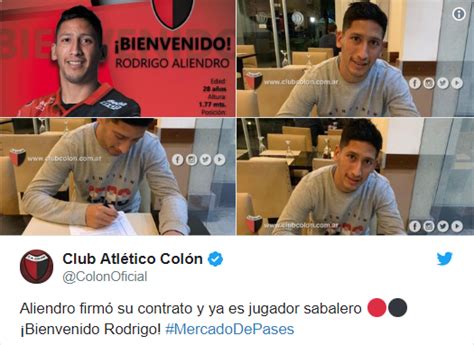 Vezi statistici (titularizări, goluri, cartonașe / campionate, cupe, echipa națională) și istoric transferuri. Rodrigo Aliendro ya es jugador de Colón | AGENCIAFE