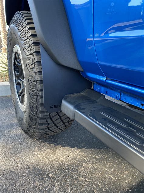 Mud Flaps For Obx With Sasquatch Package Bronco6g 2021 Ford Bronco