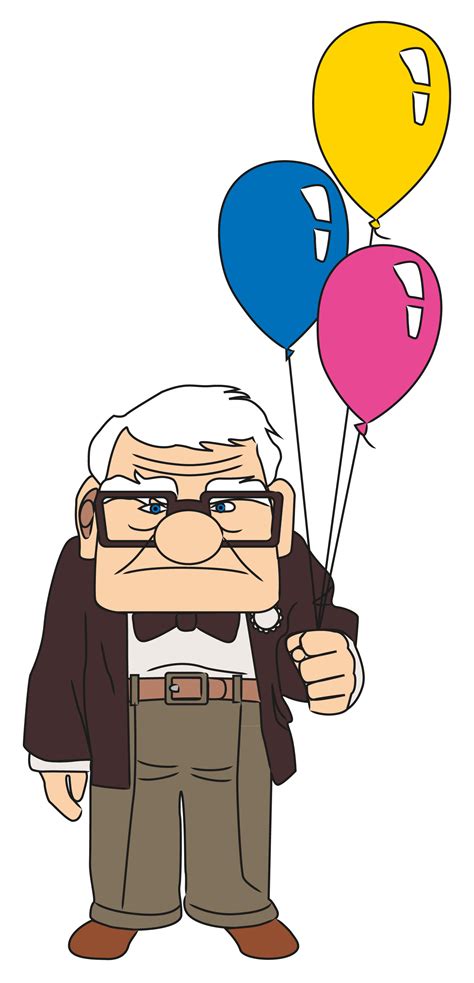 How To Draw Carl From Up 8 Steps With Pictures Wikihow