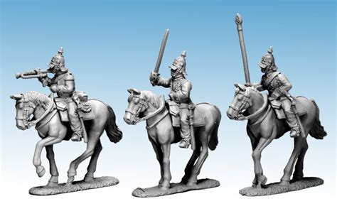 Nspa051 Prussian Cuirassier Command North Star Military Figures