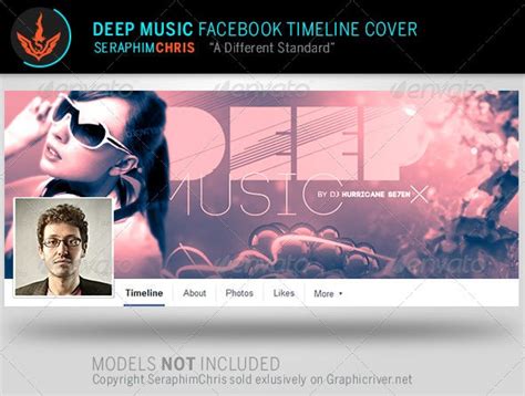 Deep Music Facebook Timeline Cover Template By Seraphimchris Graphicriver