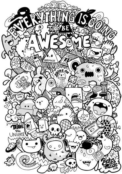 Doodle drawings, Doodle art drawing, Cute doodles