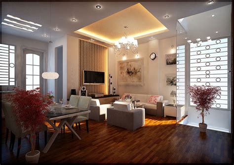 Cool Living Room Lighting With Luxury Chandelier Interior Design Ideas