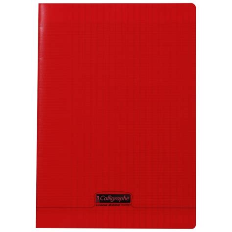 Cahier polypro Calligraphe format A4 21x29,7 96p grands ...