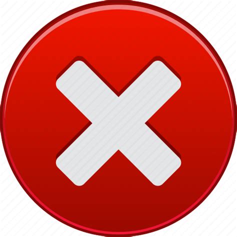 Cancel Stop Remove Erase Reject Close Delete Icon Download On